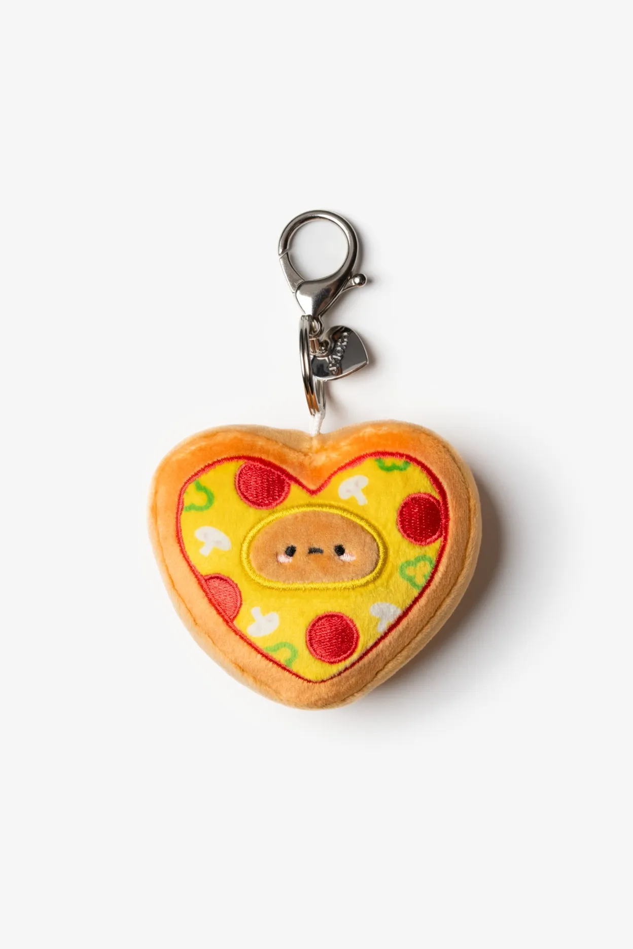 Pizza Heart Tayto Potato Bag Charm - Image 3